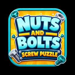 Ikon Nuts & Bolts Screw Puzzle
